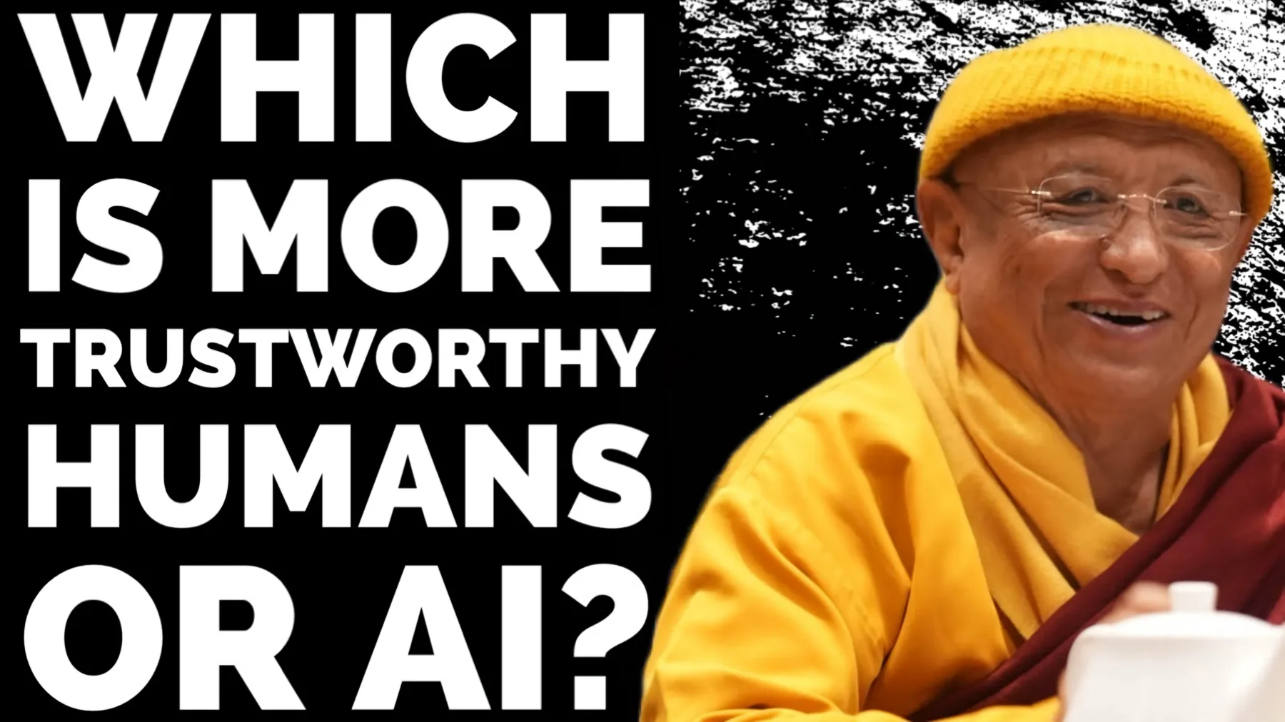 Which is more trustworthy AI or humans video still