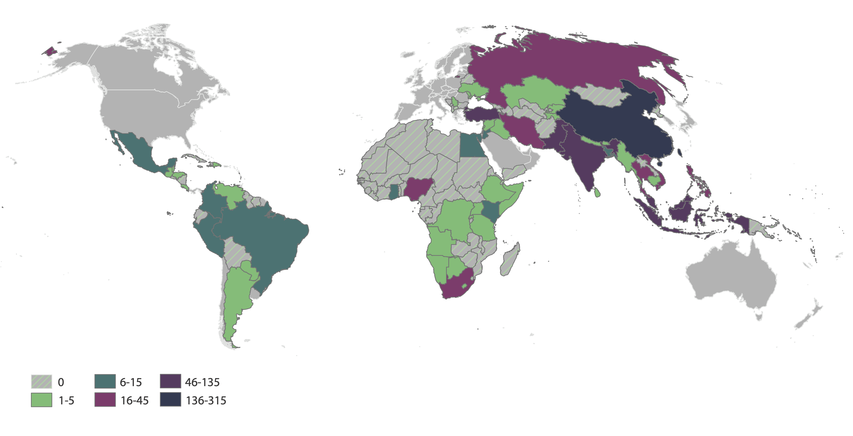 Character and Global Leadership Survey 2023 - Number of publications on character-based leadership in LMICs (1990-2022)